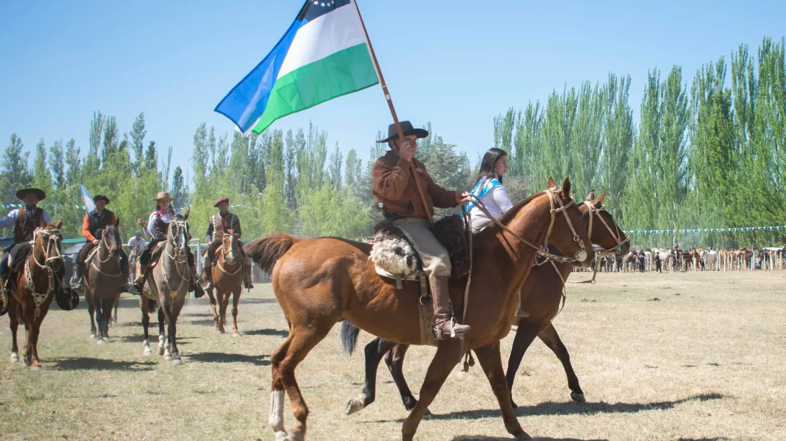 Barda del Medio recibe el Campeonato Rionegrino de Jineteada