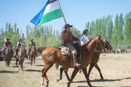 Barda del Medio recibe el Campeonato Rionegrino de Jineteada