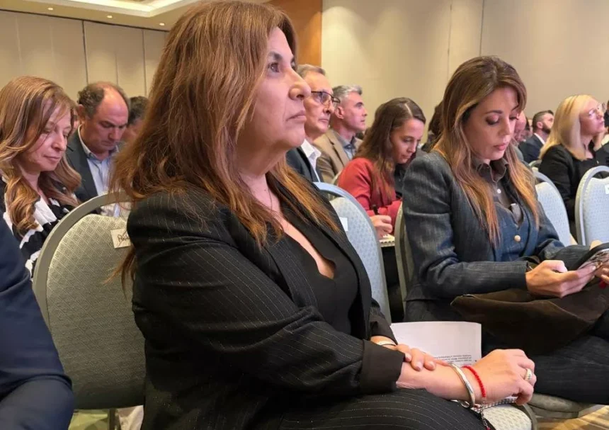 Salzotto en el «Mendoza Energy Summit». Buscó inversiones para el Parque Industrial