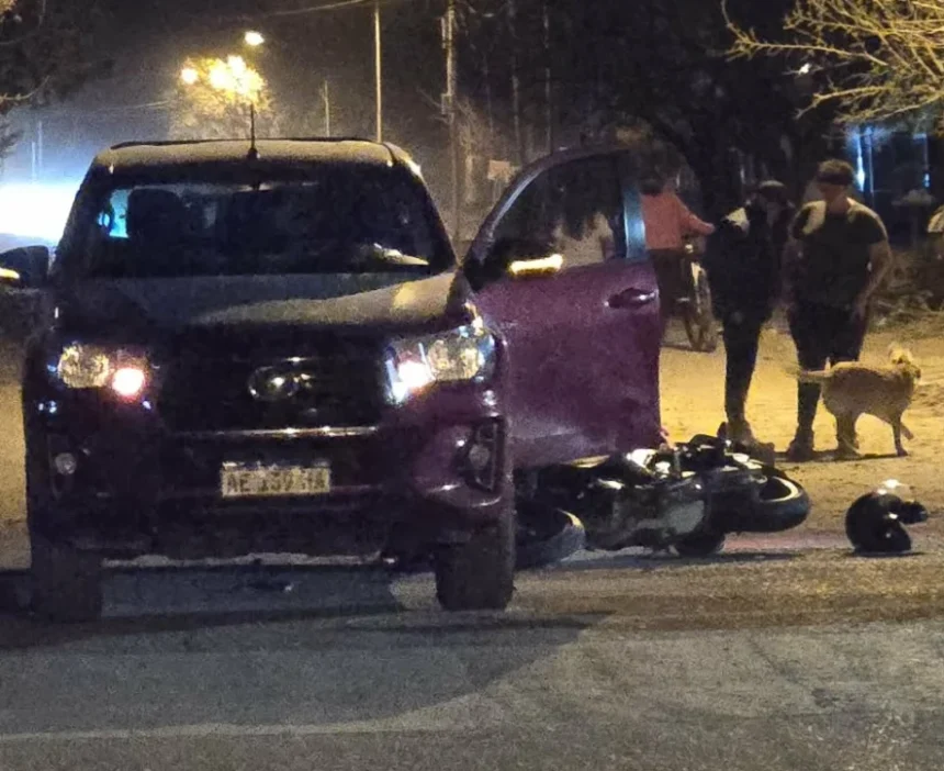 Catriel: accidente de tránsito. Dos personas trasladadas al hospital local