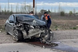 Choque en la ruta chica: murió un joven de 19 años y hay tres heridos