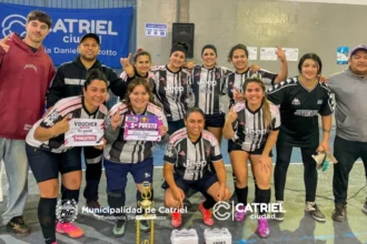 Futbol Femenino-Nuevo Cuyo campeón del Torneo Relámpago de Fútbol Femenino en Catriel
