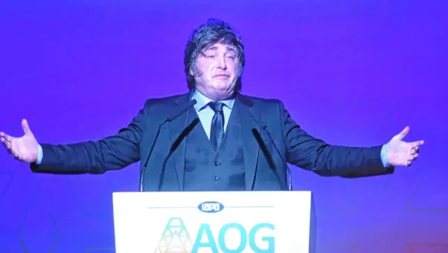 AOG Patagonia 2026: Milei destacó Vaca Muerta y anticipó más desarrollo industrial