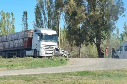 Accidente Ruta 151 cerca de Vidal. Hay desvío de tránsito